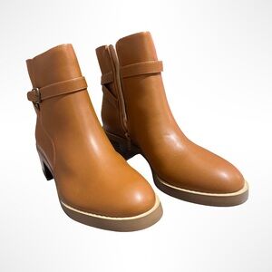LOFT Tan Ankle Boots